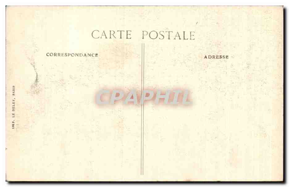 CPA Militaria Paris Fetes de la Victoire 14 juillet 1919 Le defile Le general Gouraud Arc de Triomphe — Verso
