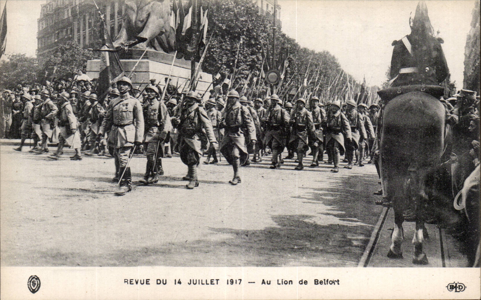 Revue du 14 juillet 1917 — Au Lion de Belfort