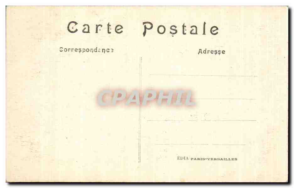 CPA Militaria Le crime de Reims Portail  — Rückseite