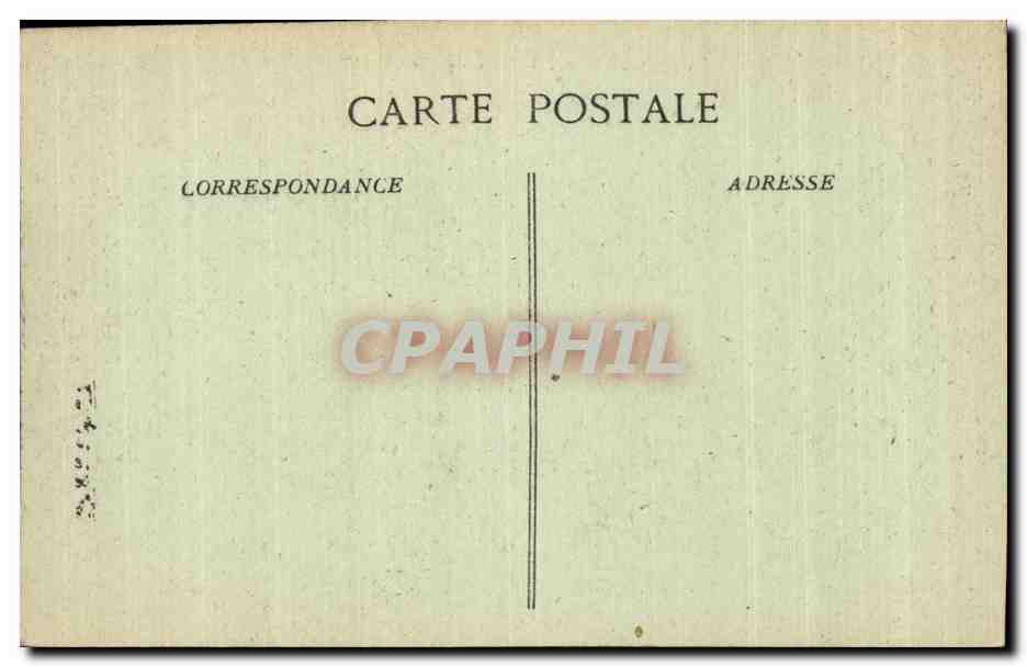 CPA Militaria Dans la Somme Eglise de Vaubecourt  — Rückseite