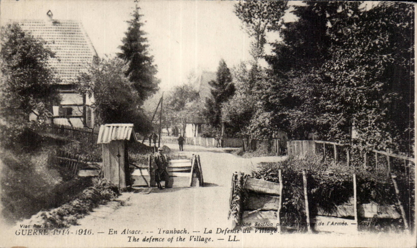 Tranbach — La Difesa del Villaggio — fotografia Ollché Scotlon dell'Armata — n° 681