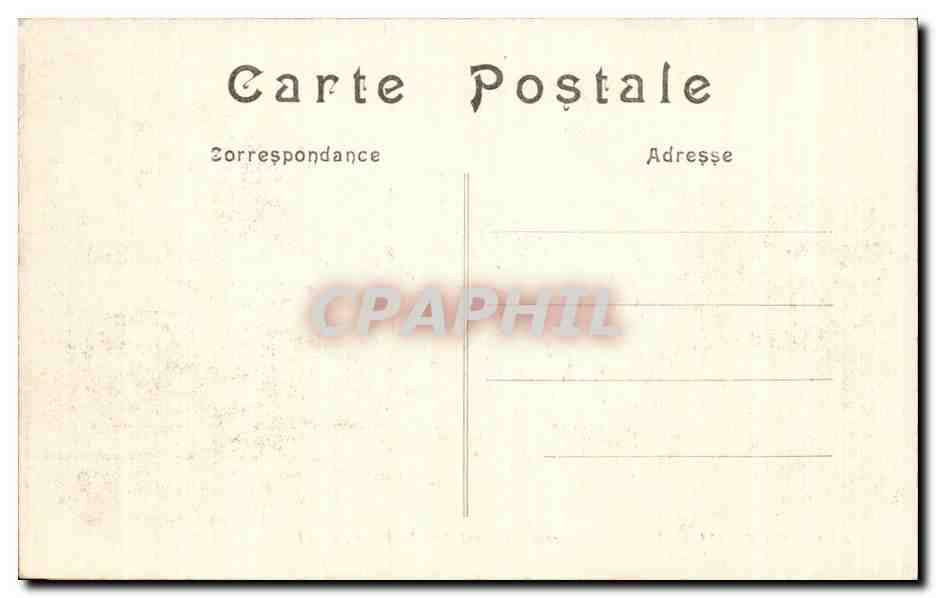 CPA Militaria Guerre de 1914 Infanterie francaise a l assaut dans les Vosges  — Rückseite