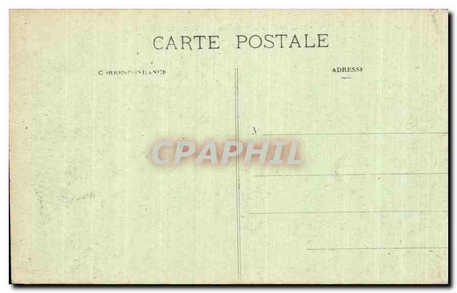 Senlis — Moulin des Carmes incendié par les Allemands — M. D. Bordeaux — Rückseite