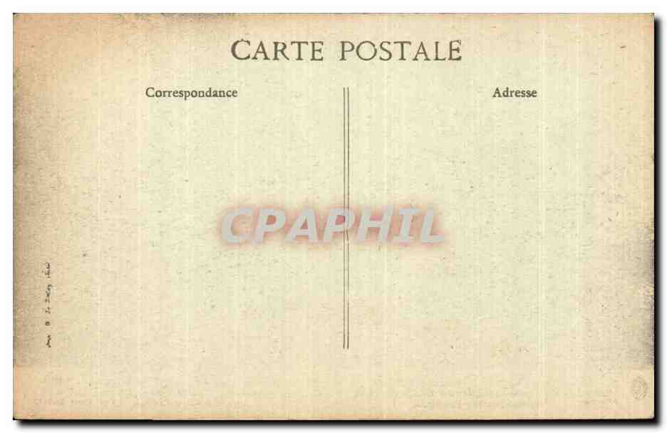 CPA Militaria Senlis Dans la Somme Offensive francaise L eglise du village de Frise  — Rückseite