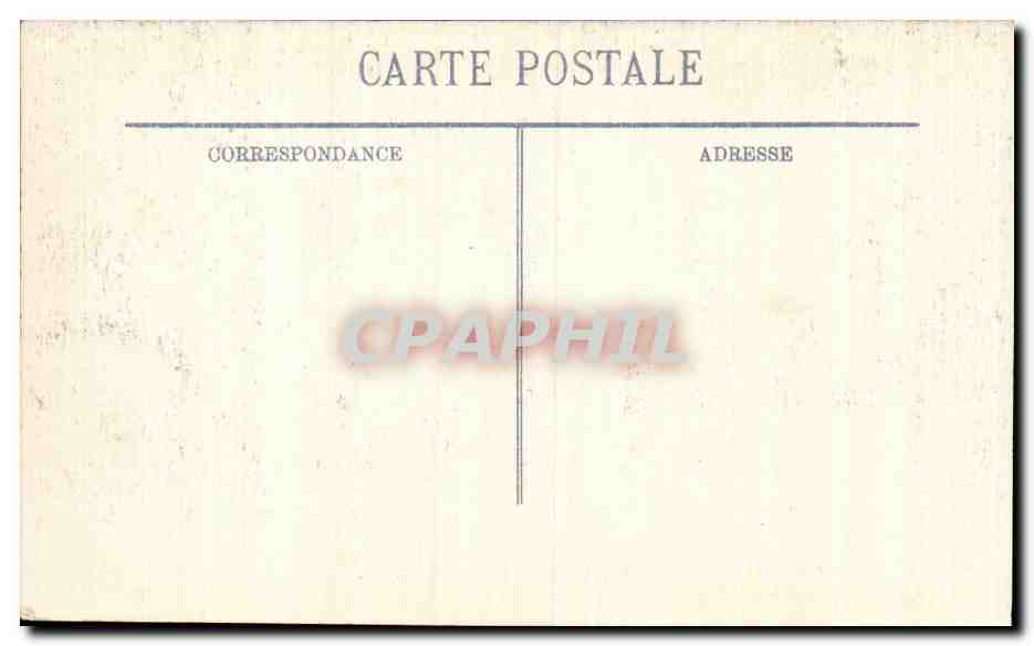 CPA Militaria Reims Le crime Une rue bombardee — Rückseite