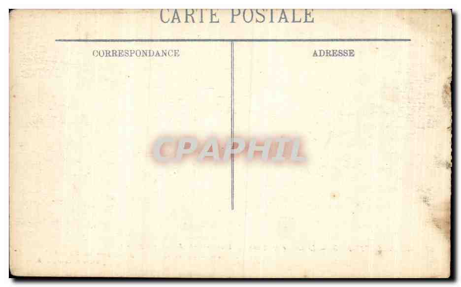CPA Militaria Reims Le crime Une rue pres de la cathedrale  — Rückseite