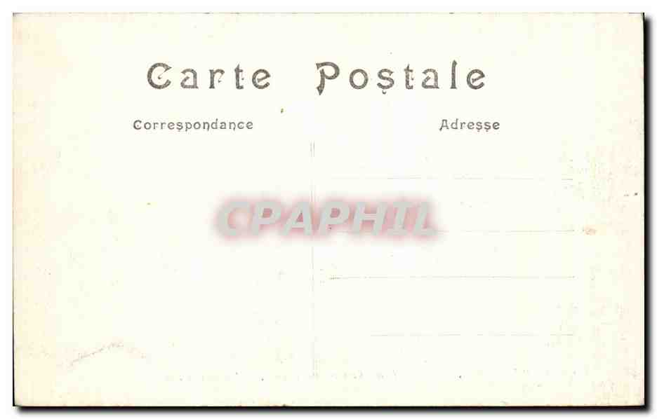CPA Militaria Le crime de Reims Galerie Henri Vasnier Rue chanzy — Rückseite