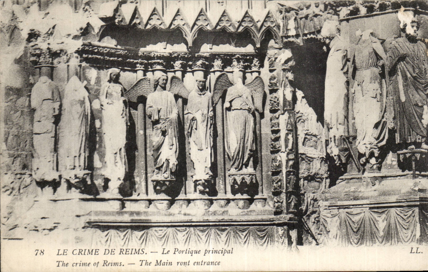 Der Verbrechen von Reims — Der Hauptportal — LL.