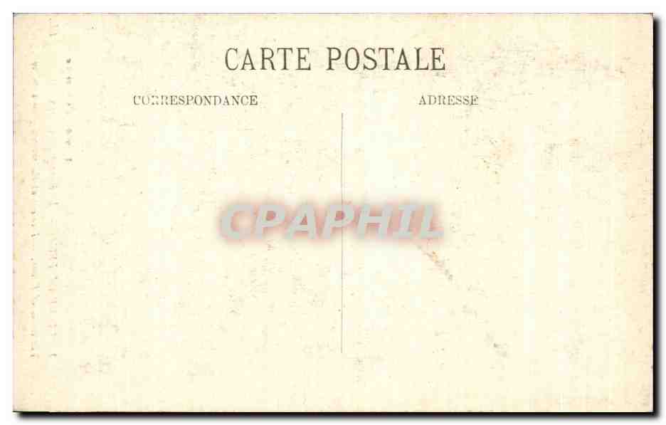 CPA Militaria le crime de Reims Le ravage des vitraux — Verso