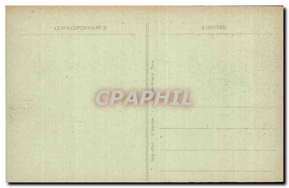 CPA Militaria Paris 11 novembre 1920 Fetes du cinquantenaire de la Republique Hommage au poilu inconnu et a Gambetta — Verso
