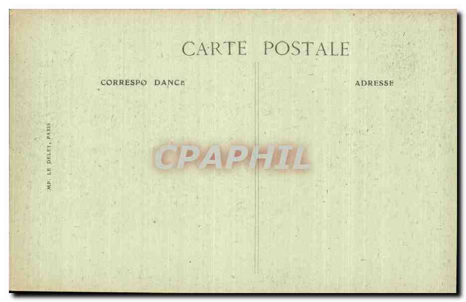 CPA Militaria Paris Fetes de la victoire 14 juillet 1919 Arc de Triomphe Le defile Le salut aux morts — Verso