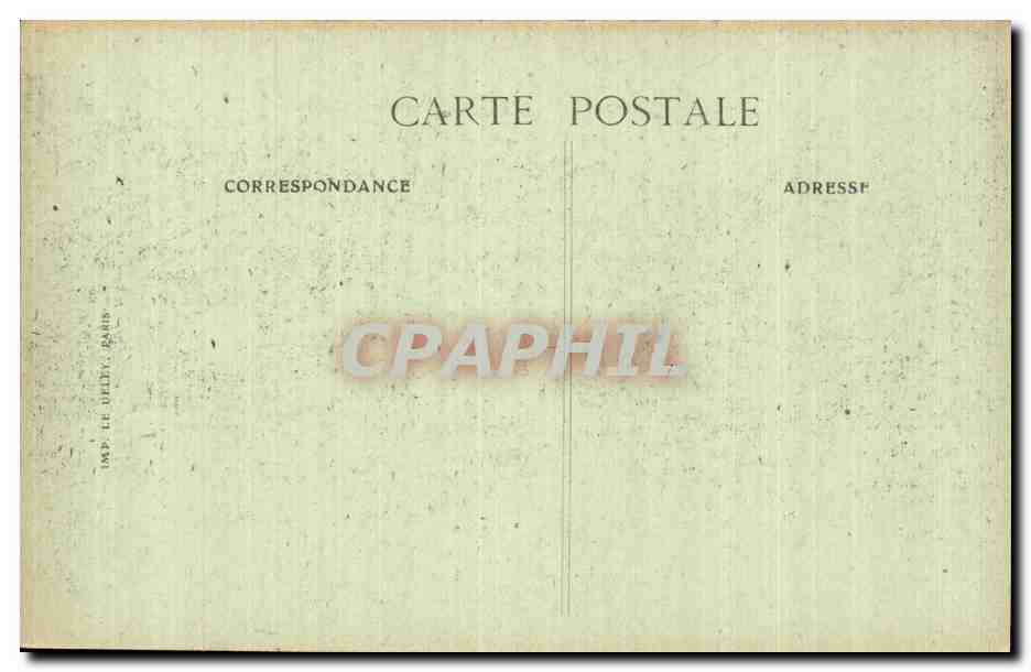 CPA Militaria Paris Fetes de la victoire 14 juillet 1919 Le defile Les Marechaux Joffre et Foch  — Verso