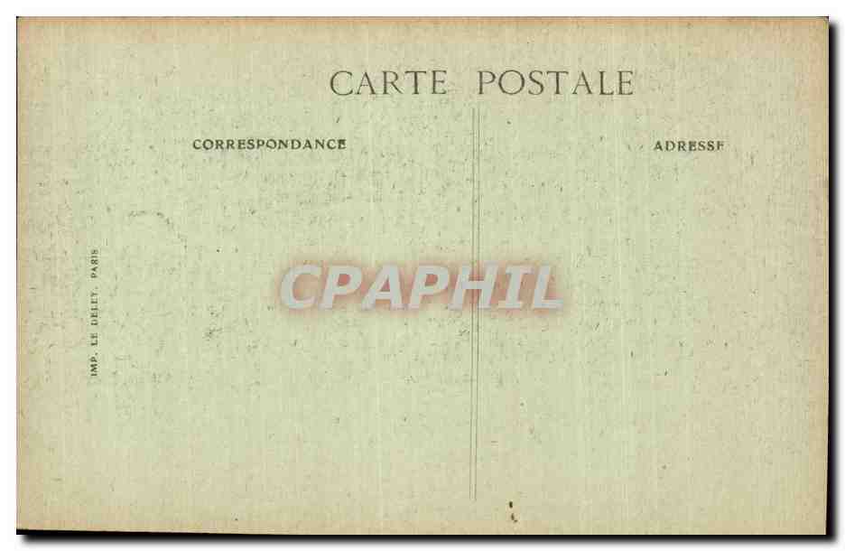 CPA Militaria 14 juillet 1919 Avenue des Champs ElyseesLe defile Marechaux joffre et Foch  — Verso