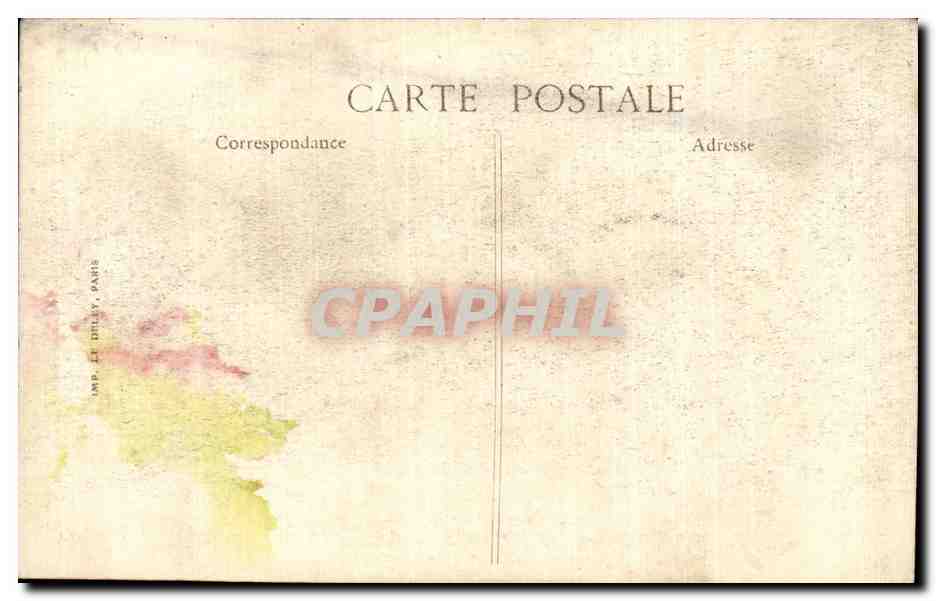 CPA Militaria 14 juillet 1919 Le defile Marechal Douglas Haig  — Verso