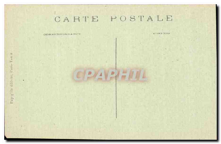 CPA Militaria Paris Revue du 14 juillet 1918 Defile de l infanterie anglaise  — Rückseite