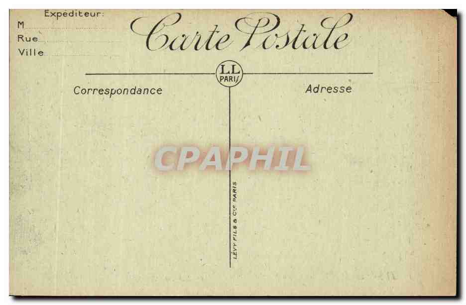 CPA Militaria Paris 11 Novembre 1920 La place du Pantheon pendant la ceremonie  — Rückseite