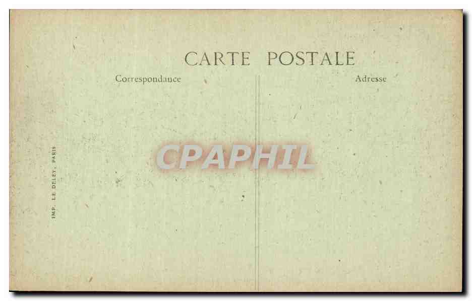 CPA Militaria Fetes de la Victoire 14 juillet 1919 Avant le defile Les marechaux Petain et Foch  — Rückseite