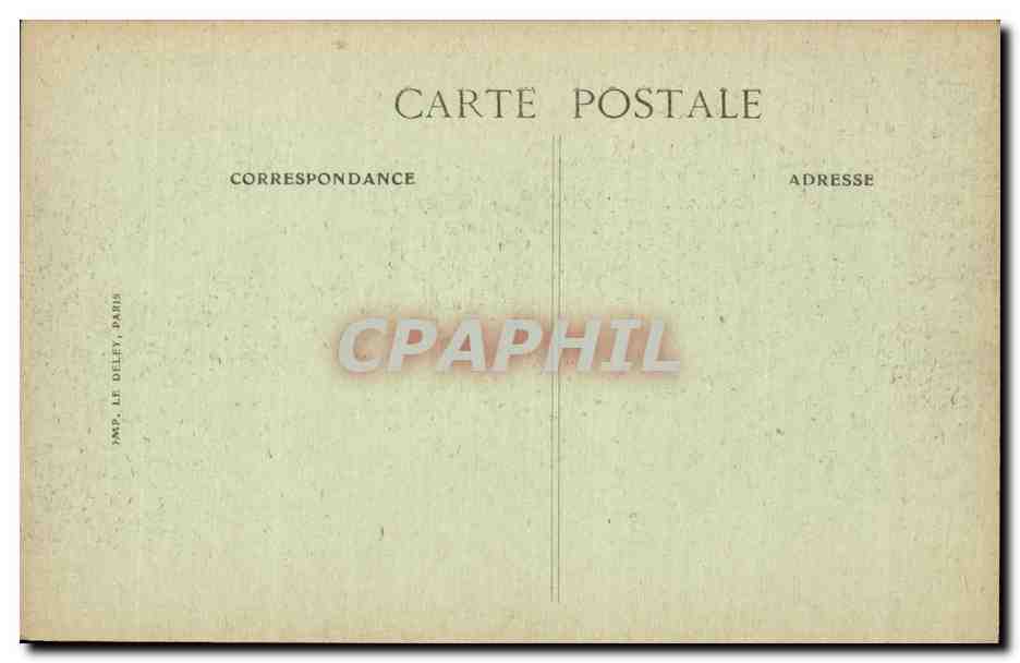 CPA Militaria Fetes de la Victoire 14 juillet 1919 Paris Les marechaux Joffre Foch  — Rückseite