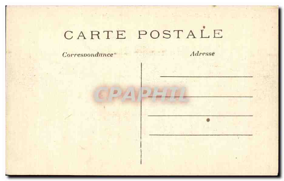 Soissons — Piazza bombardata nel 1914 — editore anonimo, n. 64 — Verso