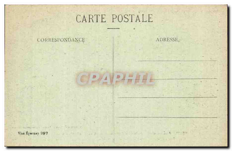 CPA Militaria La grande guerre 1914 Reims dans les annees de bombardement  — Rückseite