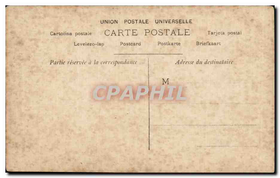 CPA Armand Fallieres President de la Republique elu a l Assemblee nationale a Versailles 1906 Politique — Rückseite