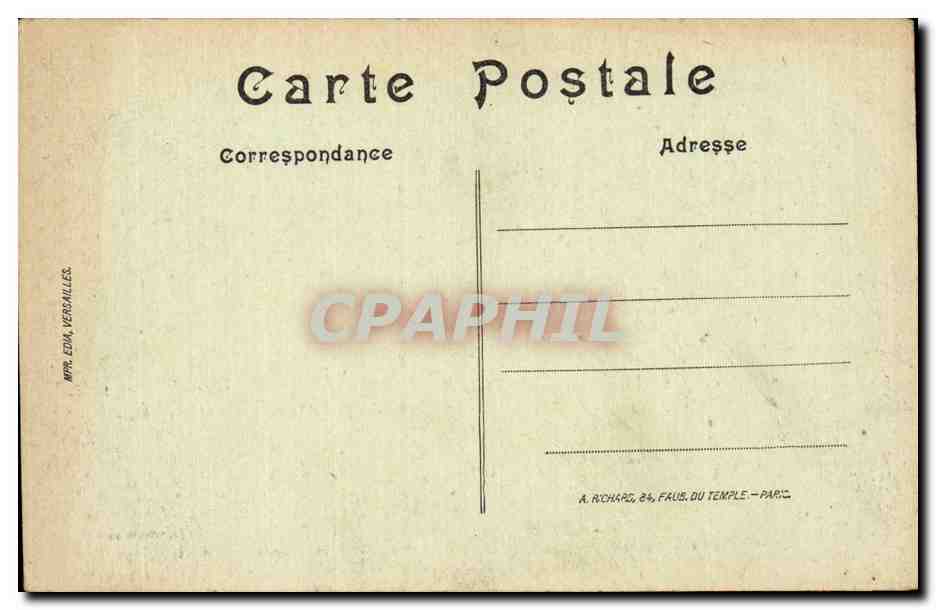CPA Militaria Feuillere Aspect de l eglise apres le bombardement  — Rückseite
