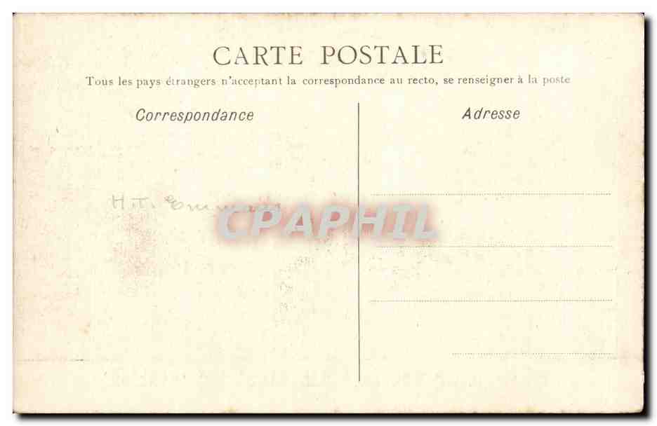 CPA Militaria Six nouveaux drapeaux allemands aux Invalides  — Rückseite
