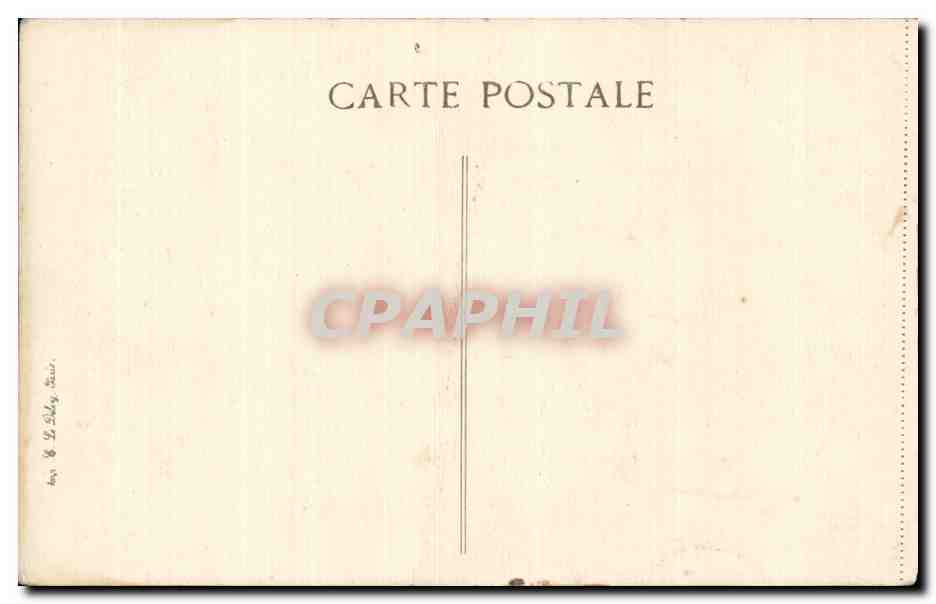 CPA Militaria La grande guerre 1914 Clermont en Argonne Vue prise de la place — Rückseite