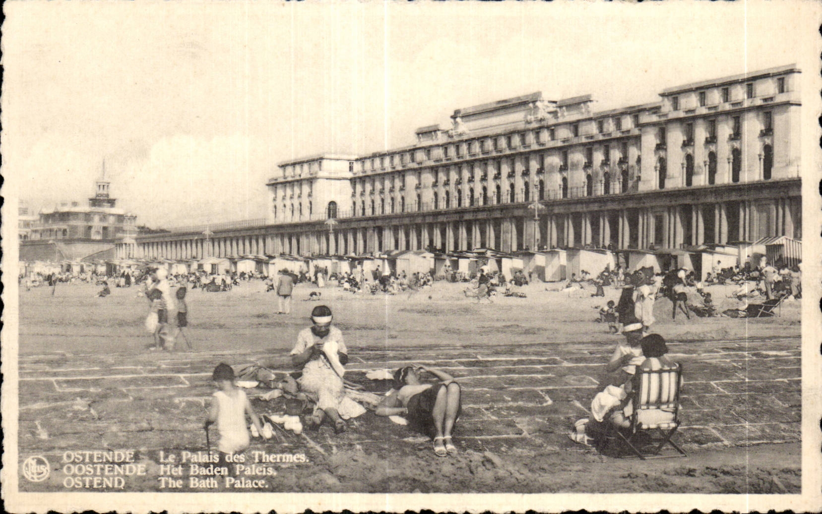 Ostende — Le Palais des Thermes — éditeur J.B.S.