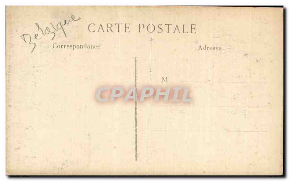 Albert Ier, Roi des Belges — portrait en uniforme — J.M.T. Paris — Reverso