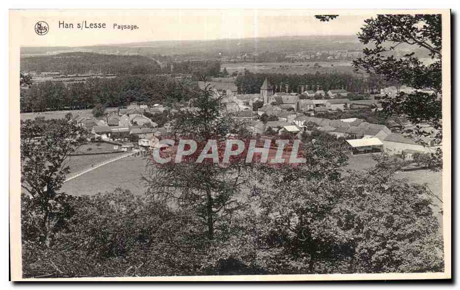 CPA Belgique Han sur Lesse Paysage 