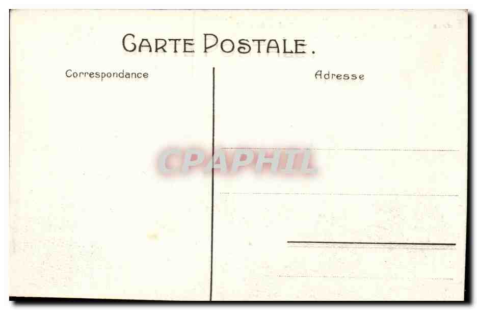 CPA Belgique Bruxelles Exposition L incendie des 14 et 15 aout 1910 Ce qui reste de la section belge  — Verso