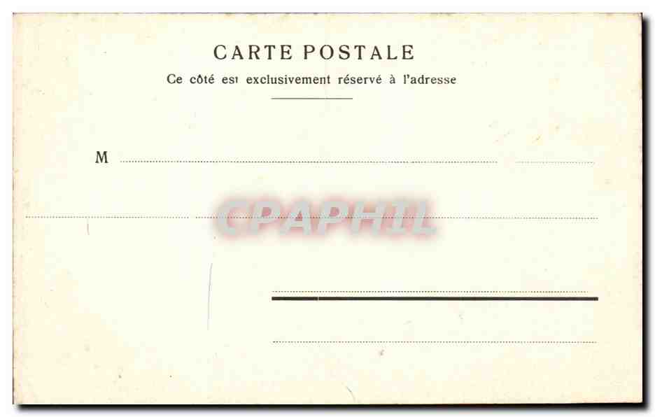 CPA Belgique Exposition universelle de Liege 1905 Pavillon de France et pont Hennebique — Rückseite