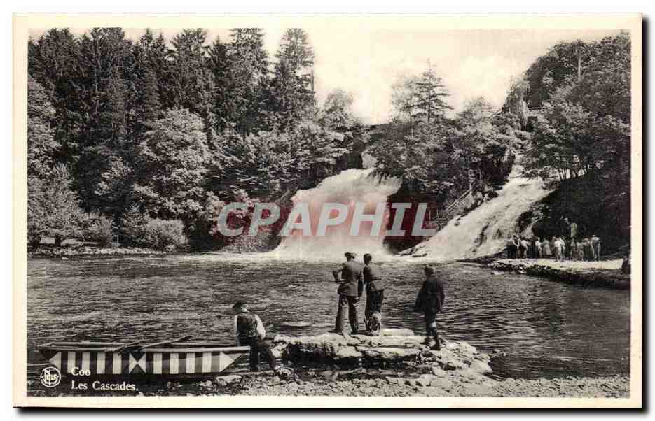 CPA Belgique Coo Les cascades