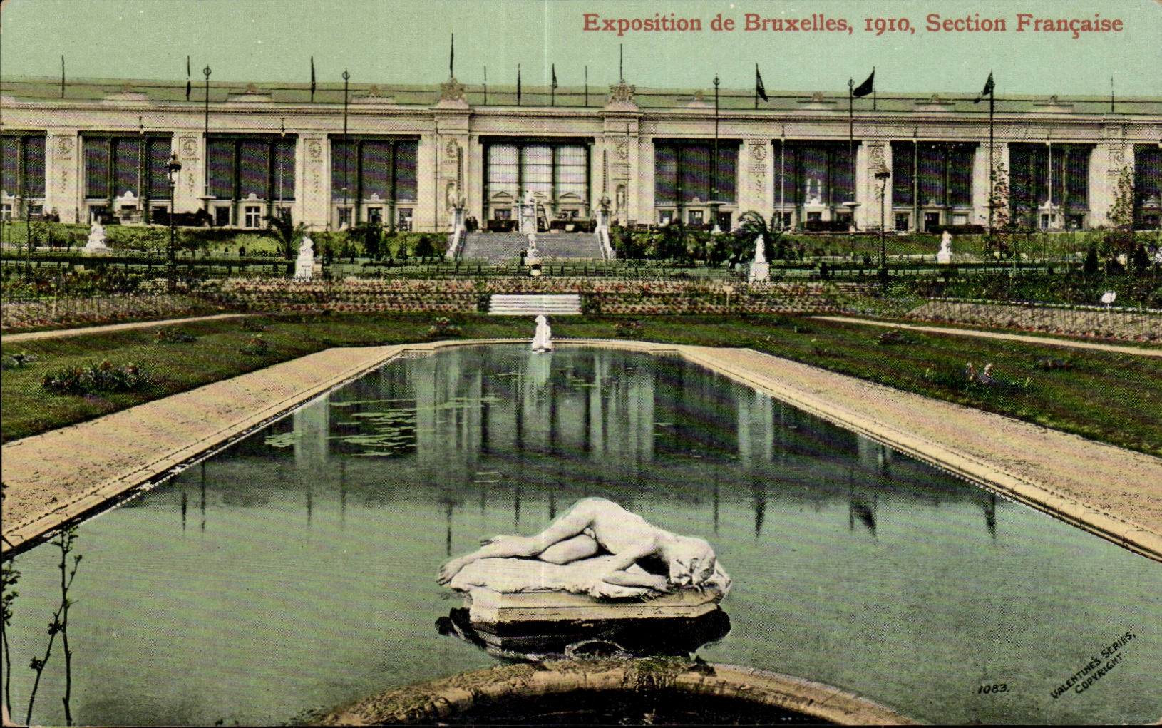 CPA Belgique Bruxelles Exposition 1910 Section francaise