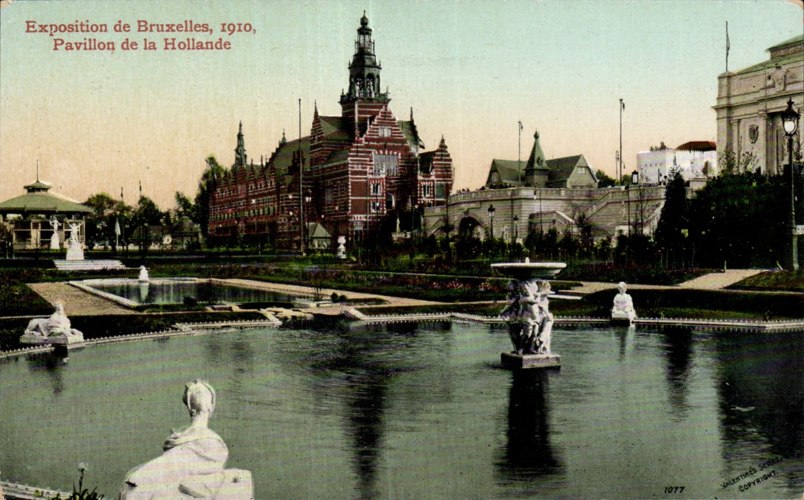 CPA Belgique Bruxelles Exposition 1910 Pavillon de la Hollande 