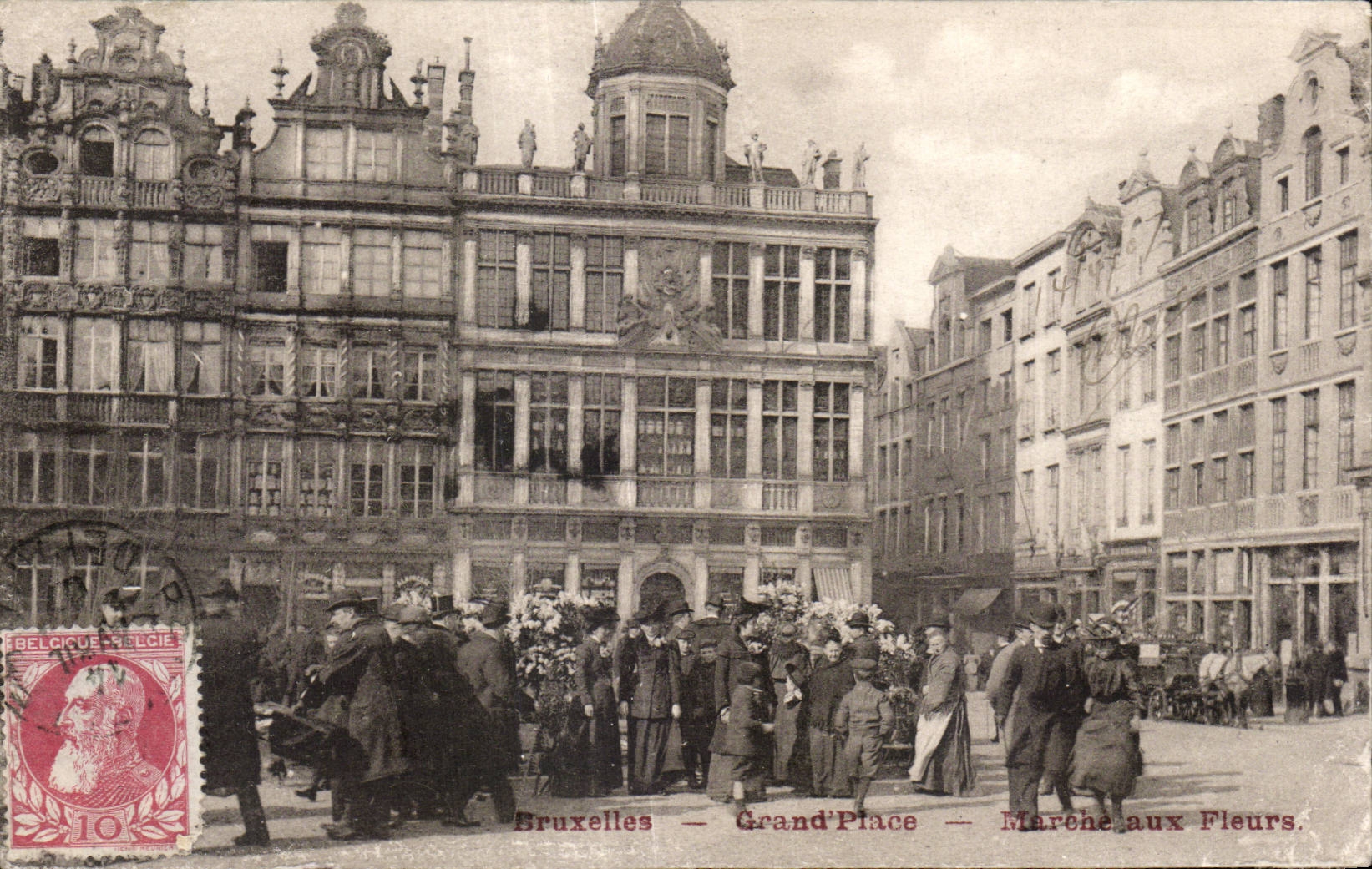 Bruxelles — Grand'Place — Marché aux Fleurs