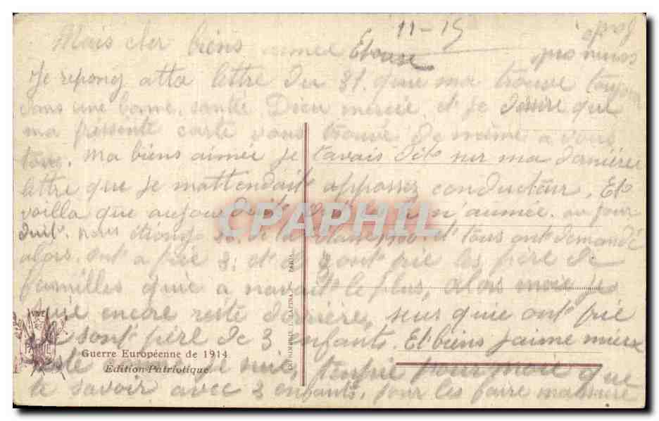 CPA Militaria Un affreux trio ! Soldats  — Rückseite