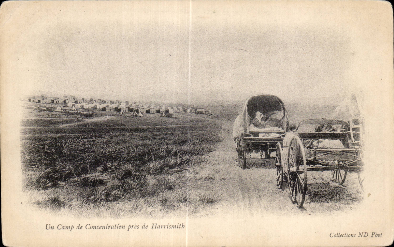 CPA Militaria Un camp de concentration pres de Harrismith Australie Australia