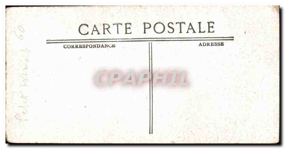 CPA Militaria Chevaux materiel Publicite Chocolat Vinay  — Rückseite