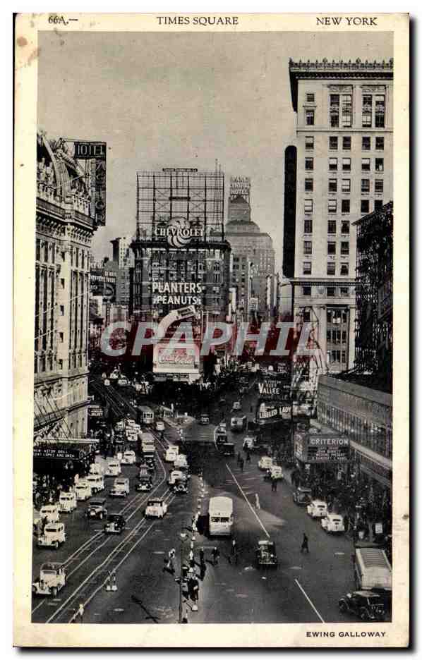 CPA Etats Unis Times Square Ewing Galloway 
