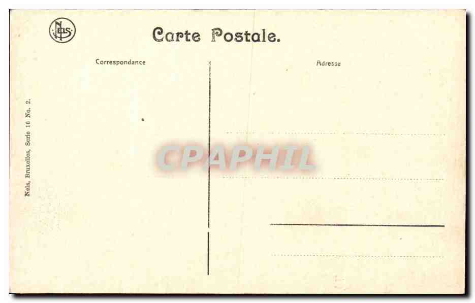CPA Belgique Namur Panorama vers Salzinnes — Rückseite