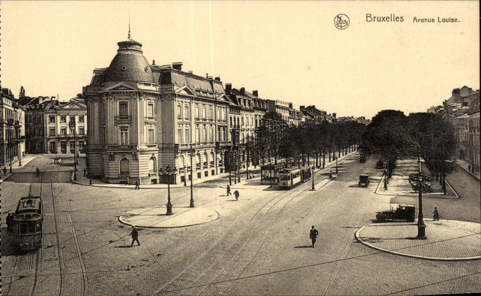 CPA Belgique Bruxelles Avenue Louise 