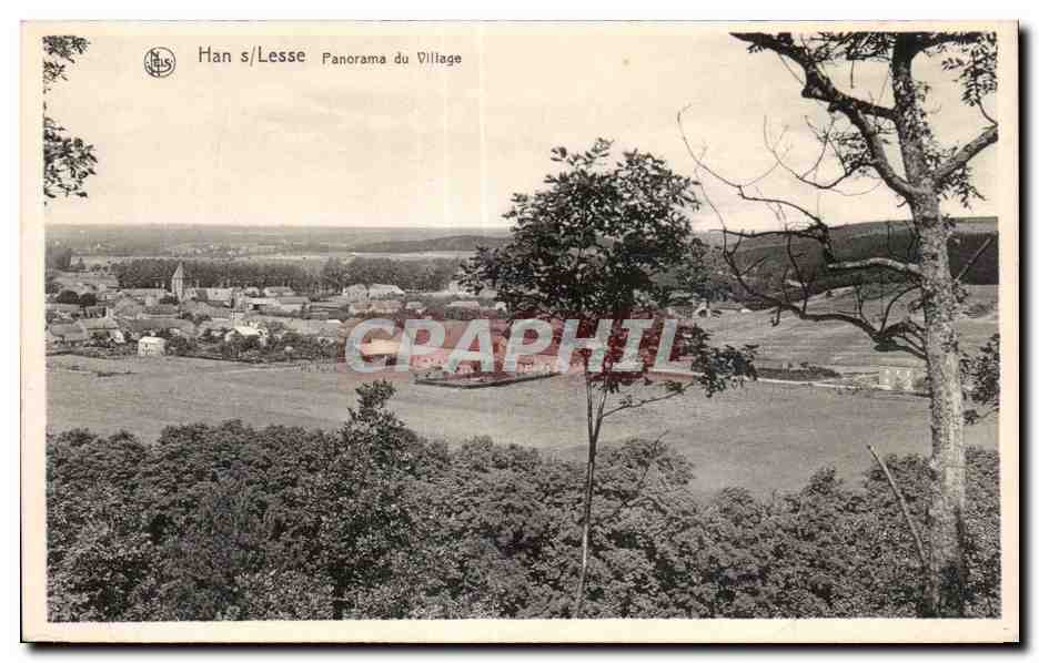 CPA Belgique Han sur Lesse Panorama du village 