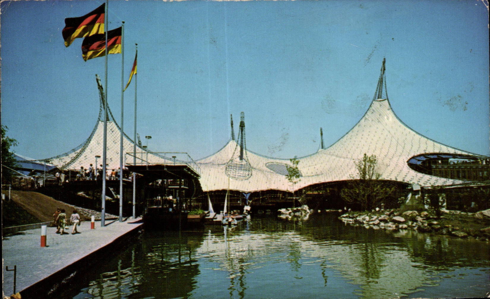 CPSM Canada Expo 67 MontrealLe pavillon de l Allemagne