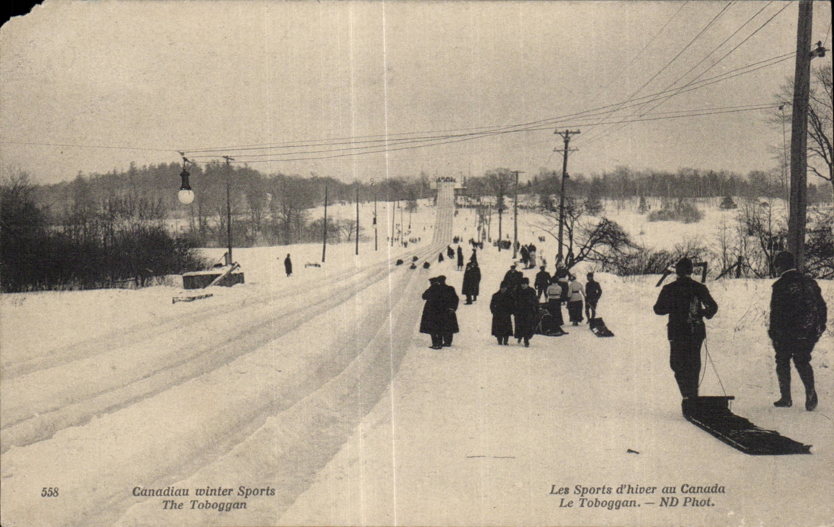 CPA Canada Les sports d hiver Le toboggan
