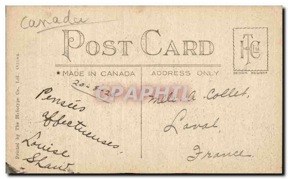 CPA Canada Providence Hospital Moose Jaw Sask — Back
