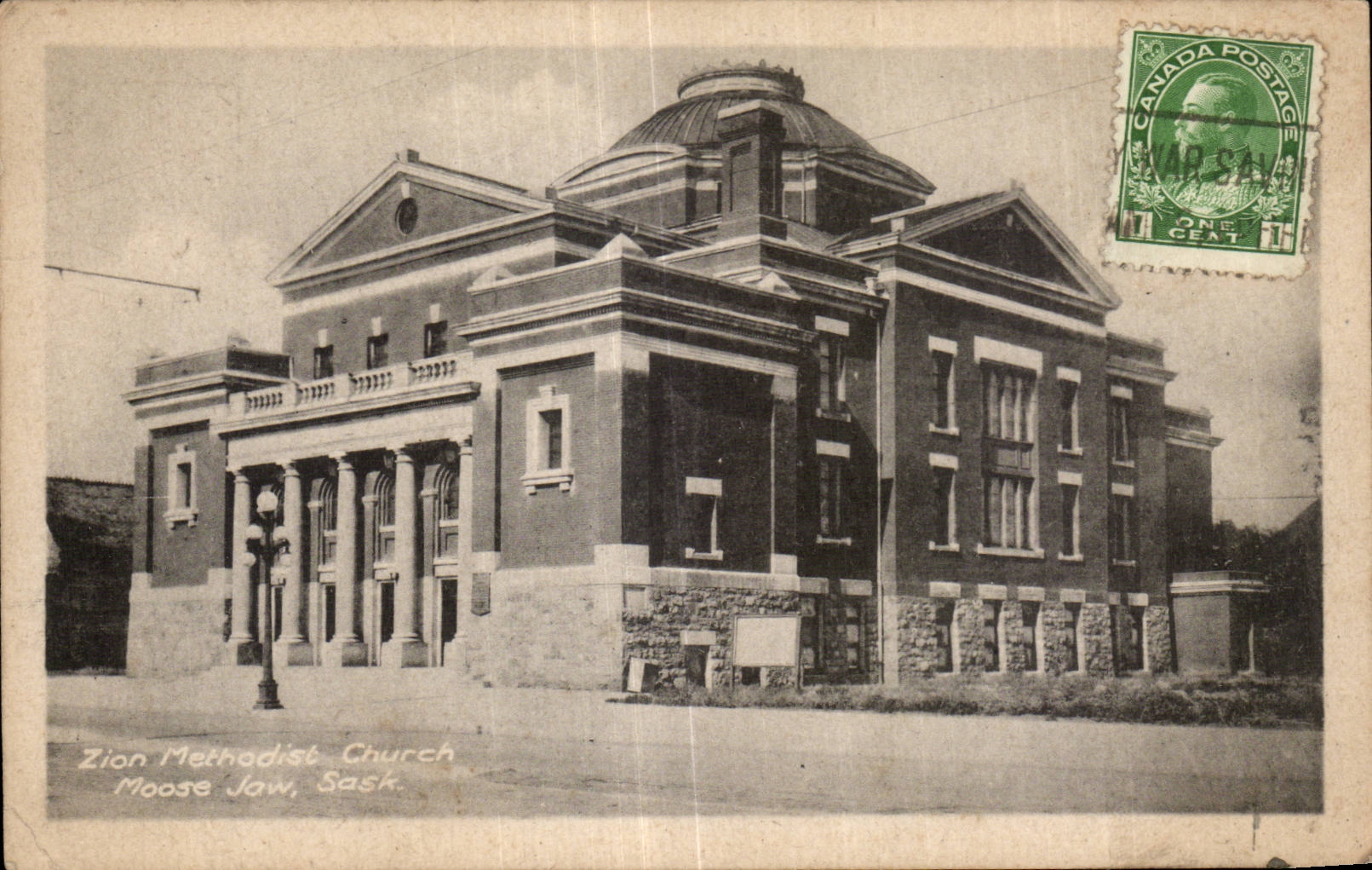 CPA Canada Zion methodist church Moose Jaw Sask