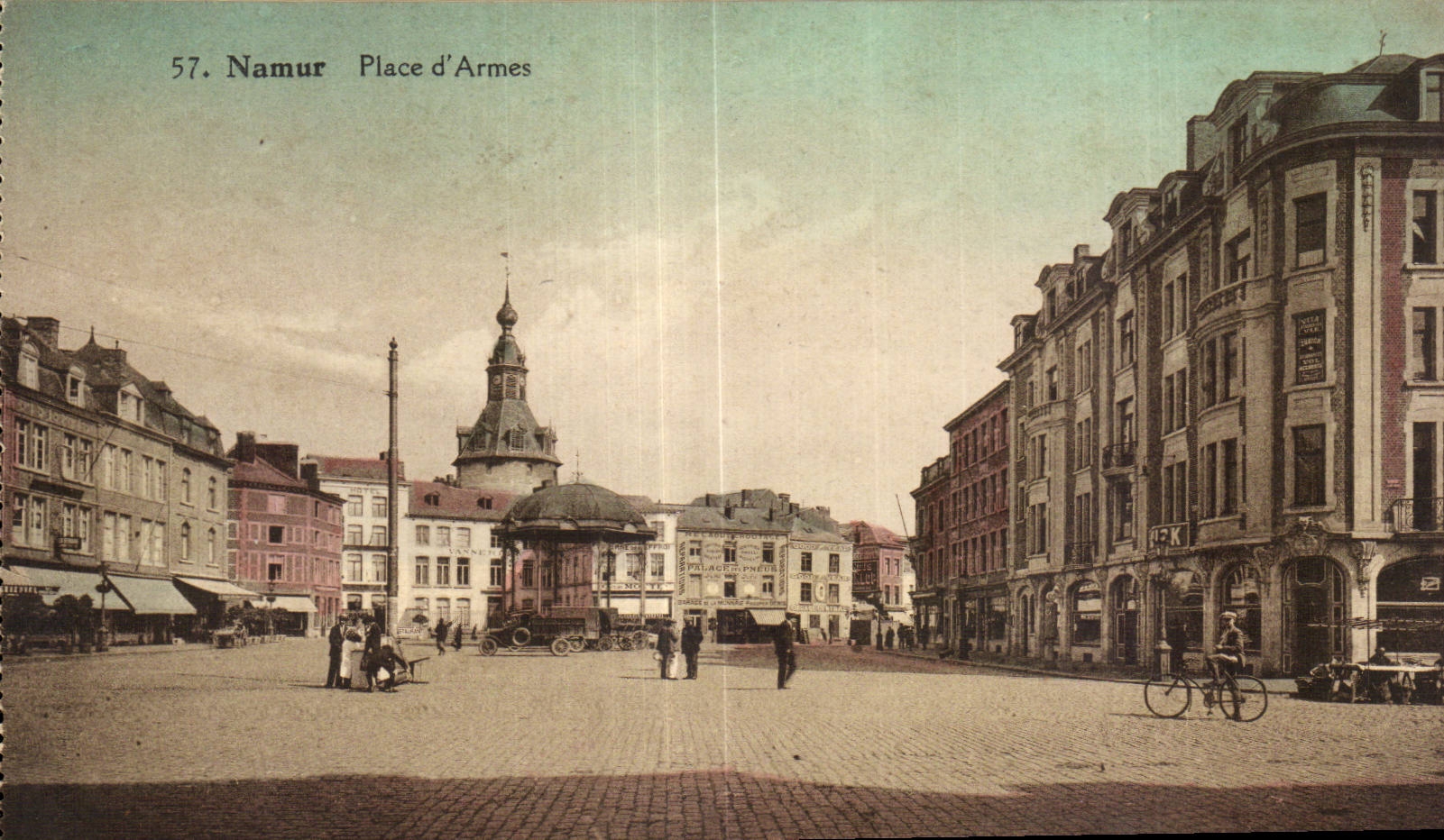 CPA Belgique Namur Place d armes