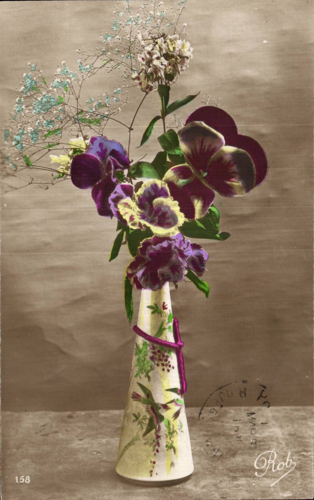 Fleurs CPA 